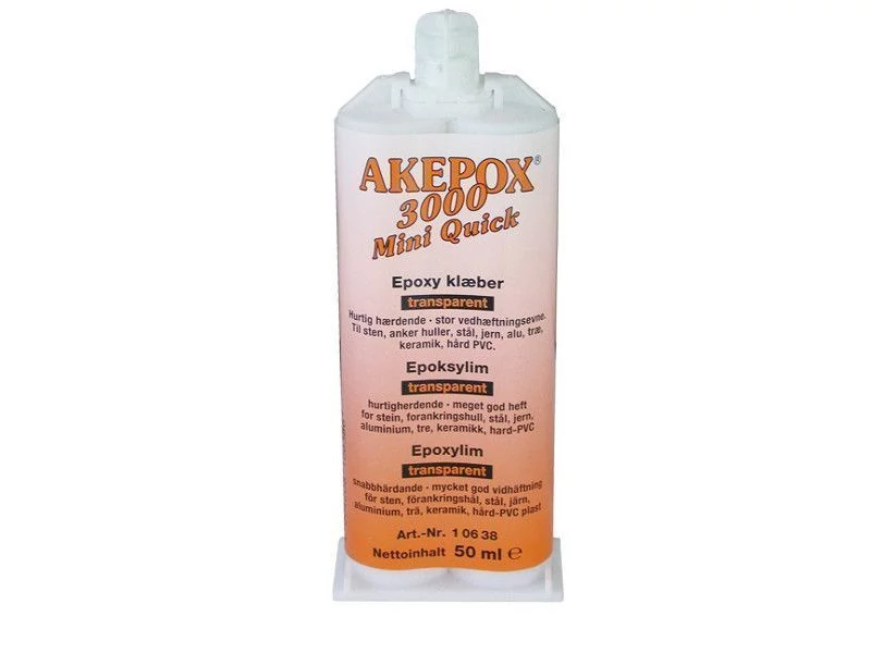 Betűragasztó  AKEMI AKEPOX 3000 50ml Szintelen