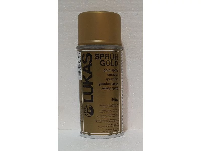 Lukas betűfesték Spray Arany
